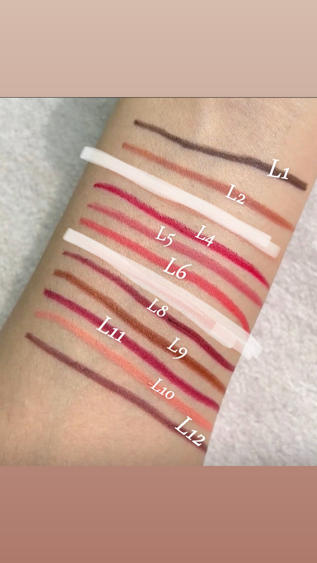 Lip liner waterproof
